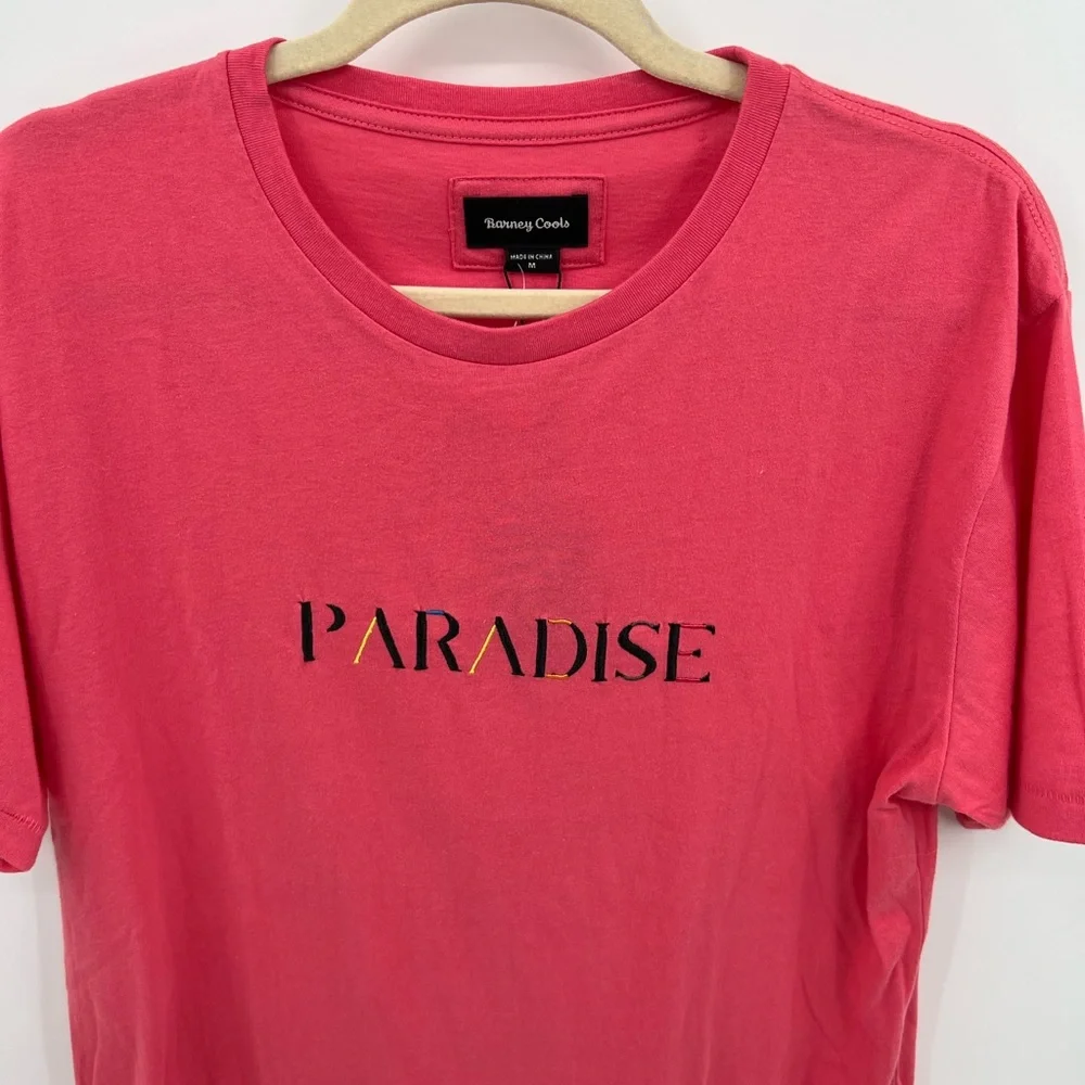 Barney Cool Paradise coral pink tee